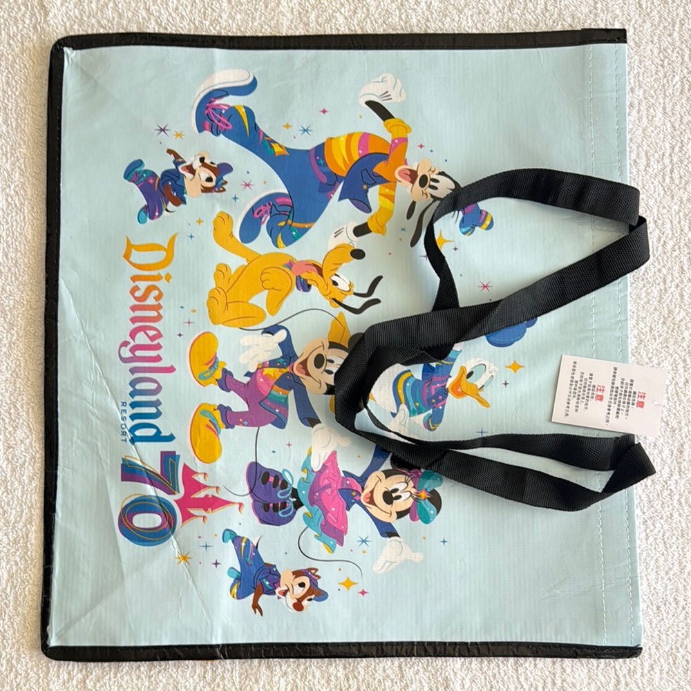 Disney Disneyland Resort 70th Anniversary Character Tote Bag - Picture 10 of 12